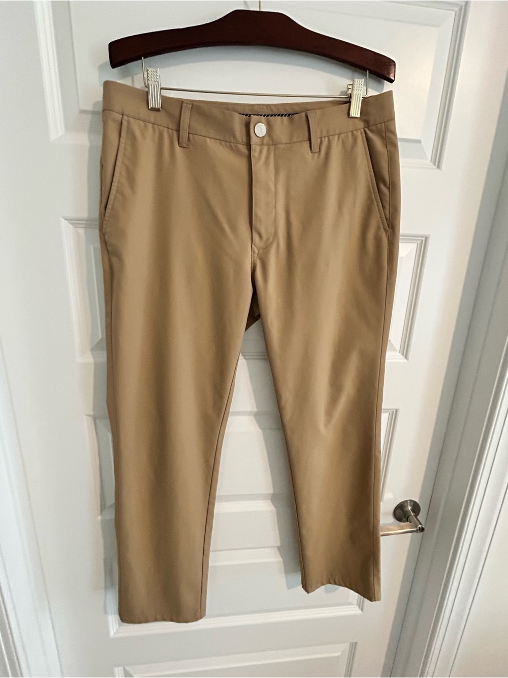 Bonobos Men’s Tan Golf Pants Size 34 / 32 Slim